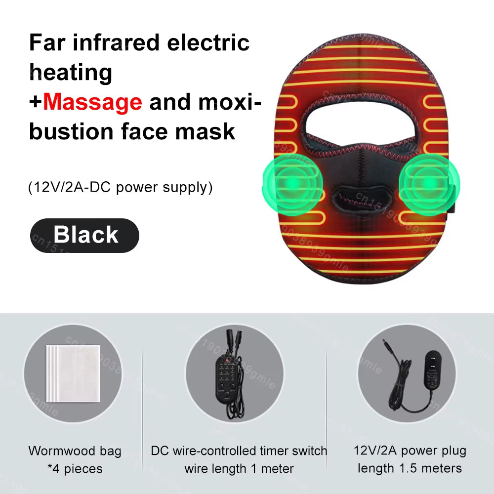 Heated Facial Massager Mask