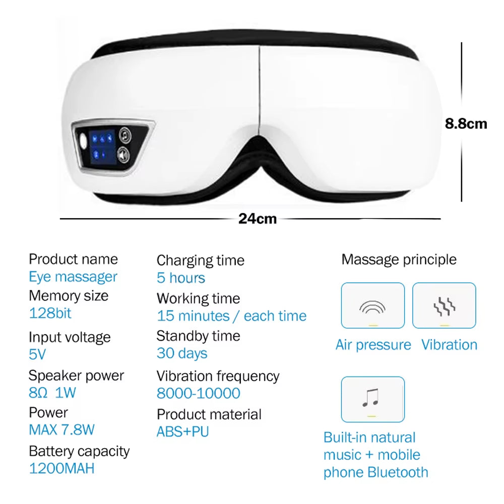 6D Smart Eye Massager