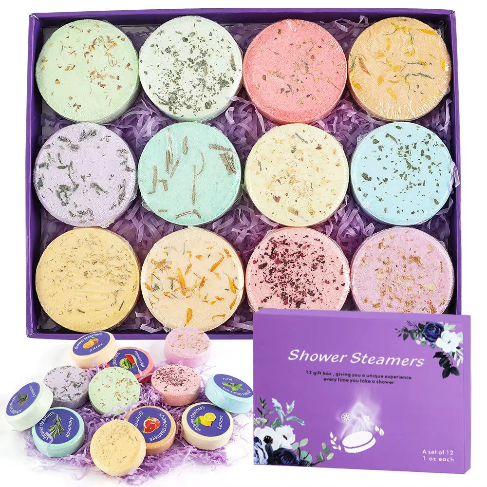 12 Pack Aromatic Shower Steamers