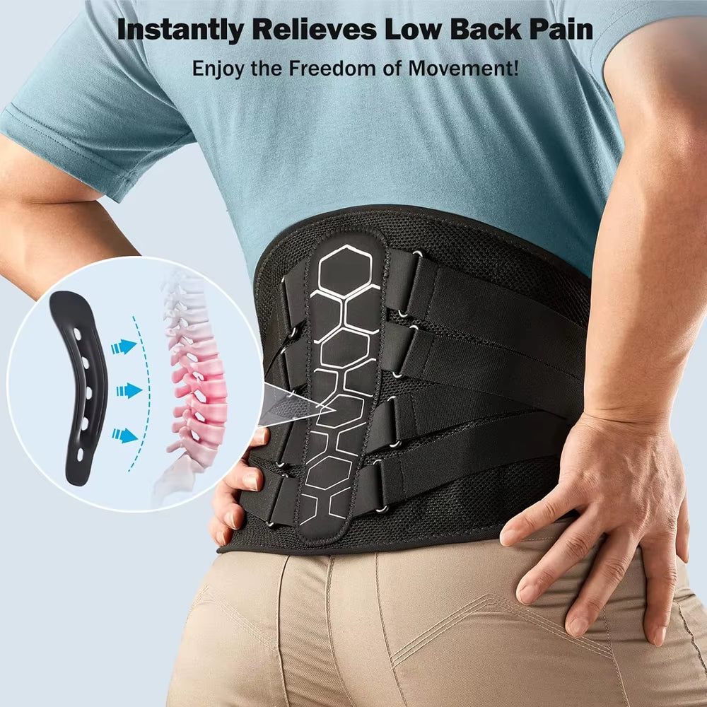 Breathable Lower Lumbar Back Brace