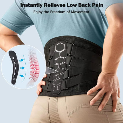 Breathable Lower Lumbar Back Brace
