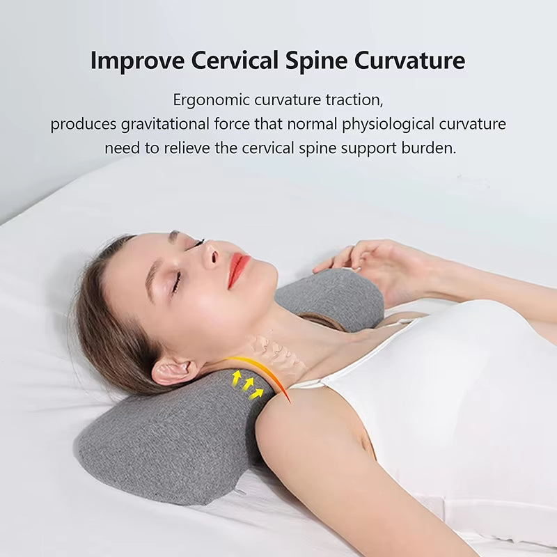 Ergonomic Contour Neck Support Pillow