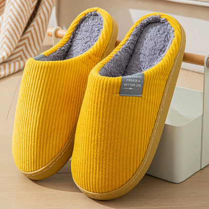 Women's Cozy Thick-Soled Indoor Slippers