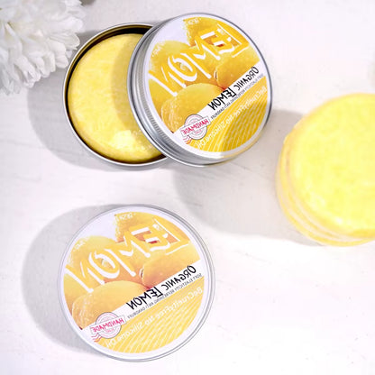 Lemon Organic Handmade Shampoo Soap Bar