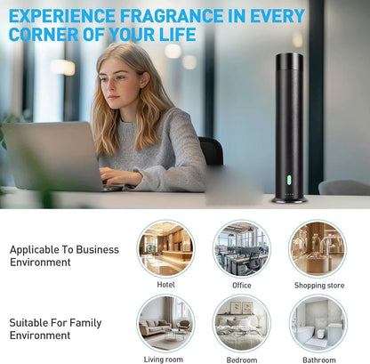 Luxury Tower Aroma Diffuser - 120ml