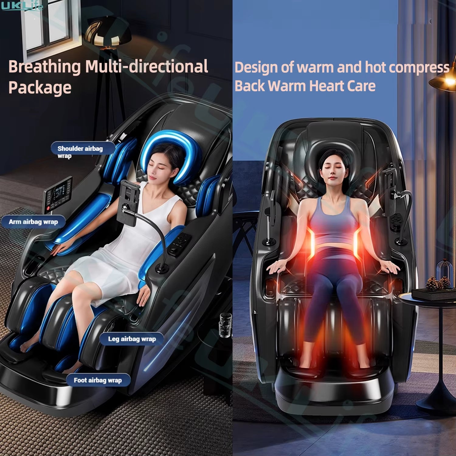 6D Heated Massage Chair - 2025 Edition
