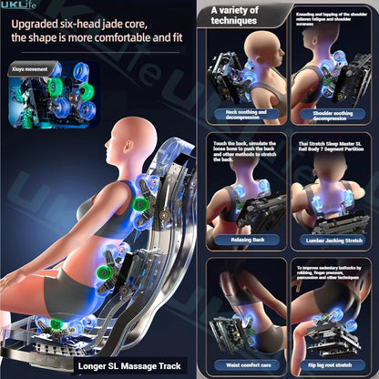 6D Heated Massage Chair - 2025 Edition