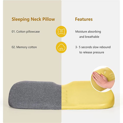 Ergonomic Contour Neck Support Pillow