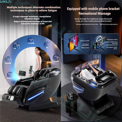 6D Heated Massage Chair - 2025 Edition