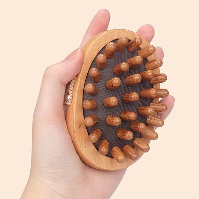 Anti Cellulite Beechwood Massage Brush