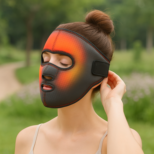 Heated Facial Massager Mask