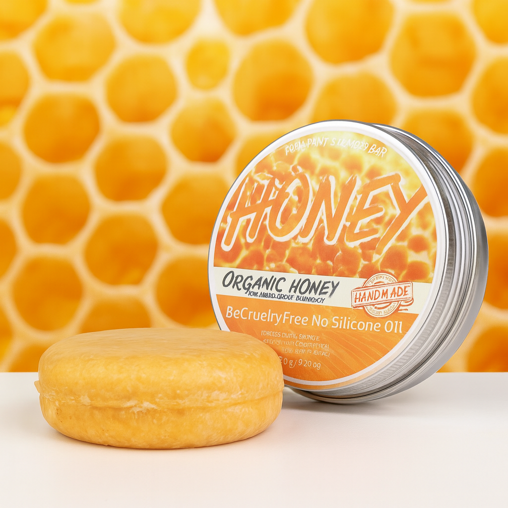 Honey Organic Handmade Shampoo Soap Bar