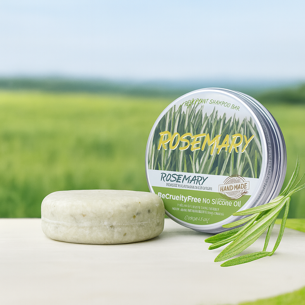 Rosemary Organic Handmade Shampoo Soap Bar