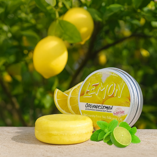 Lemon Organic Handmade Shampoo Soap Bar