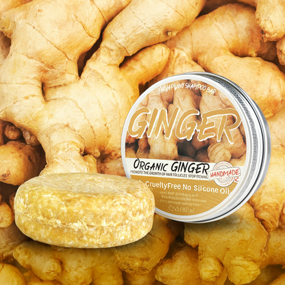 Wild Ginger Organic Handmade Shampoo Soap Bar