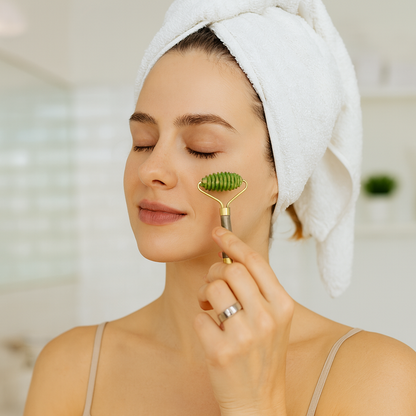 Natural Jade Roller and Massage Sets