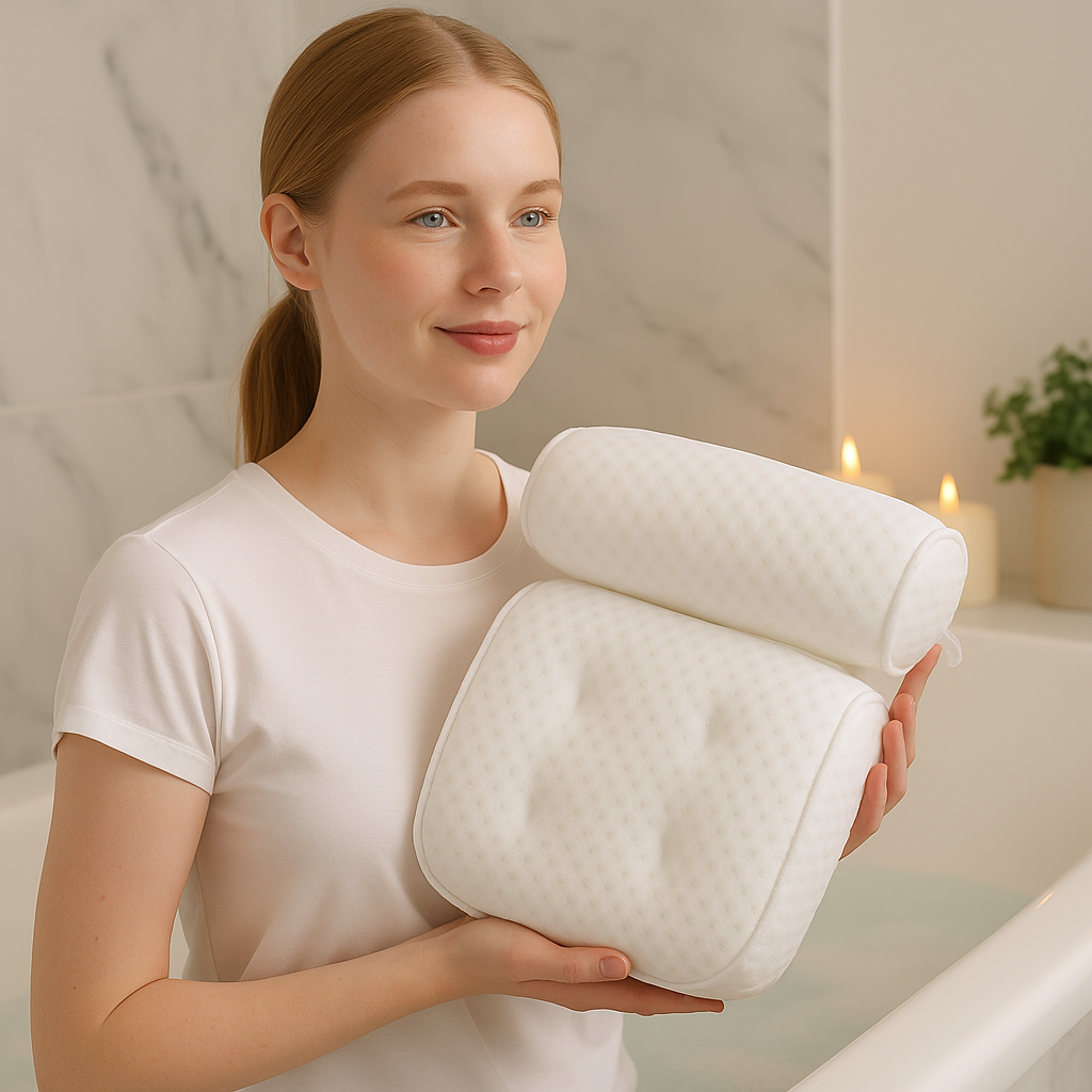 Neck Supporting Bath Pillow