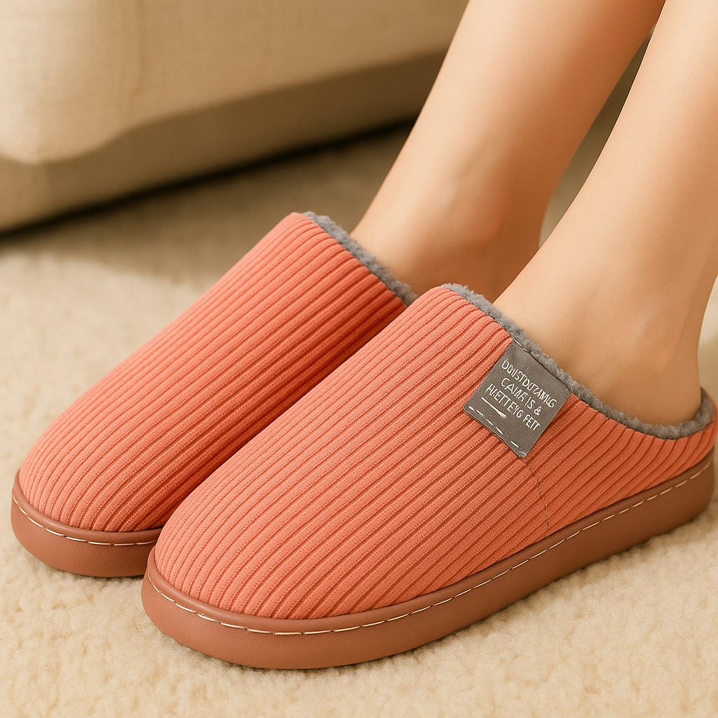 Women's Cozy Thick-Soled Indoor Slippers