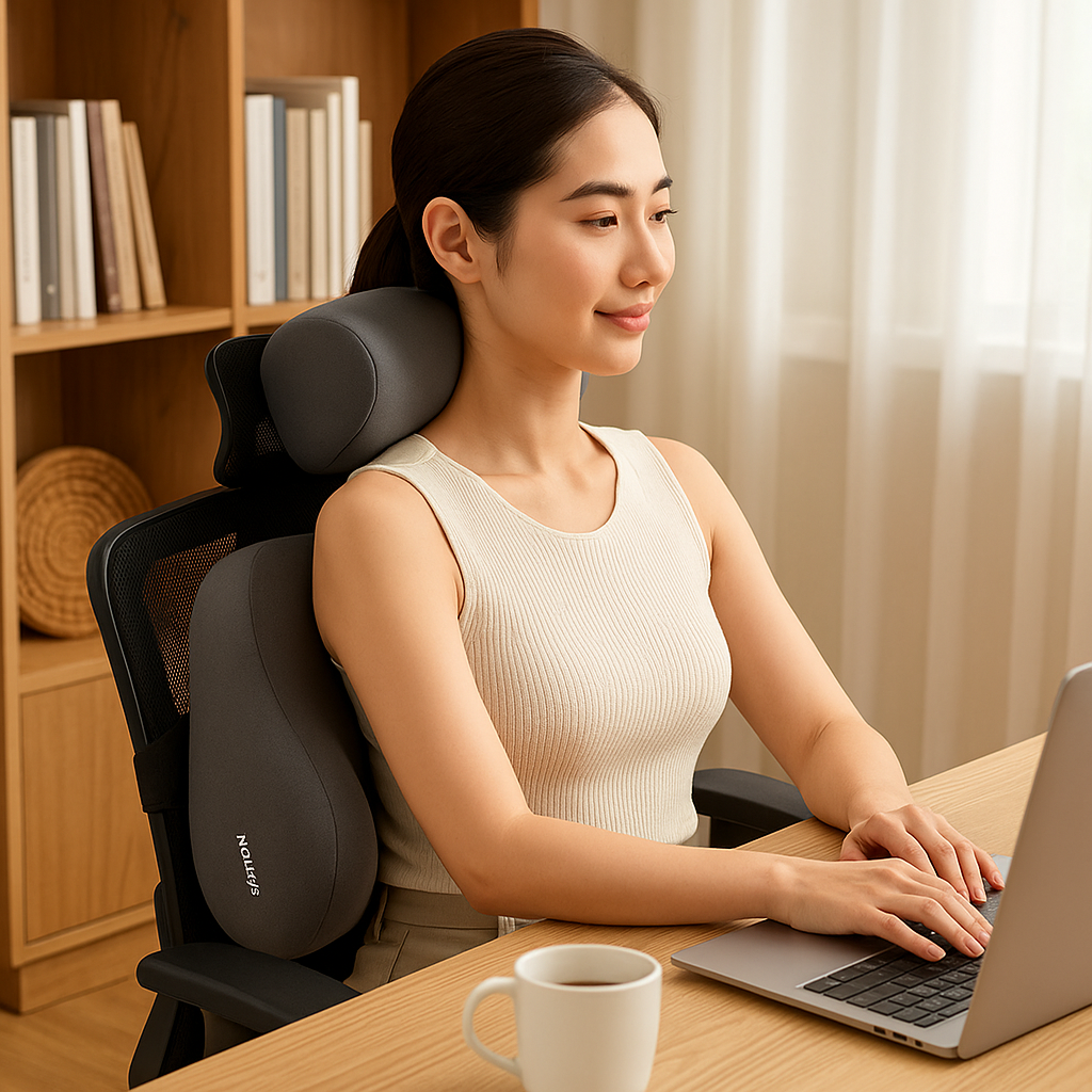 Comfy Memory Foam Car Neck Pillow