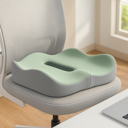 3-Zone Ergonomic Office Seat Cushion