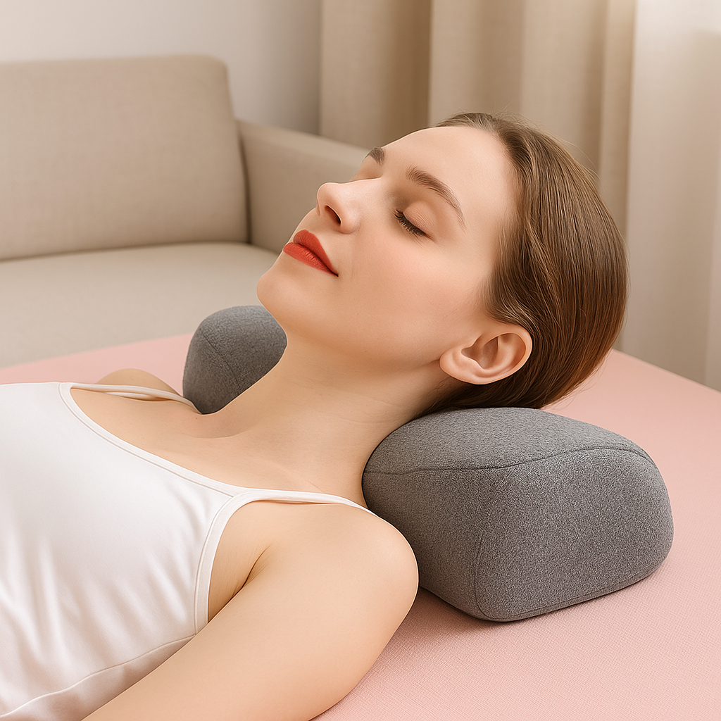 Ergonomic Contour Neck Support Pillow