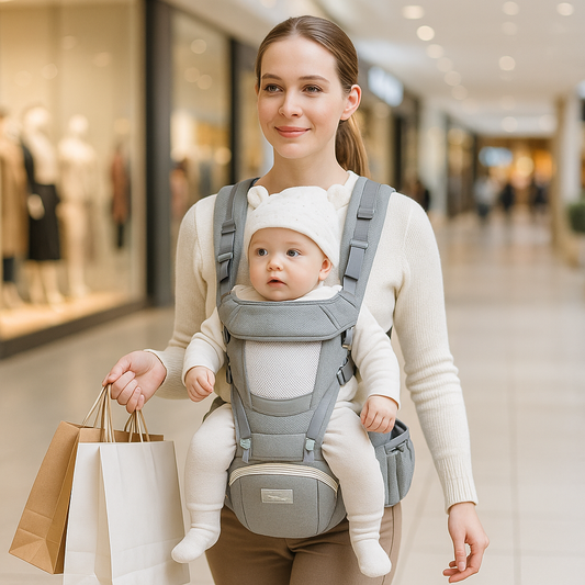 Ergonomic Multifunctional Baby Carrier Travel Backpack