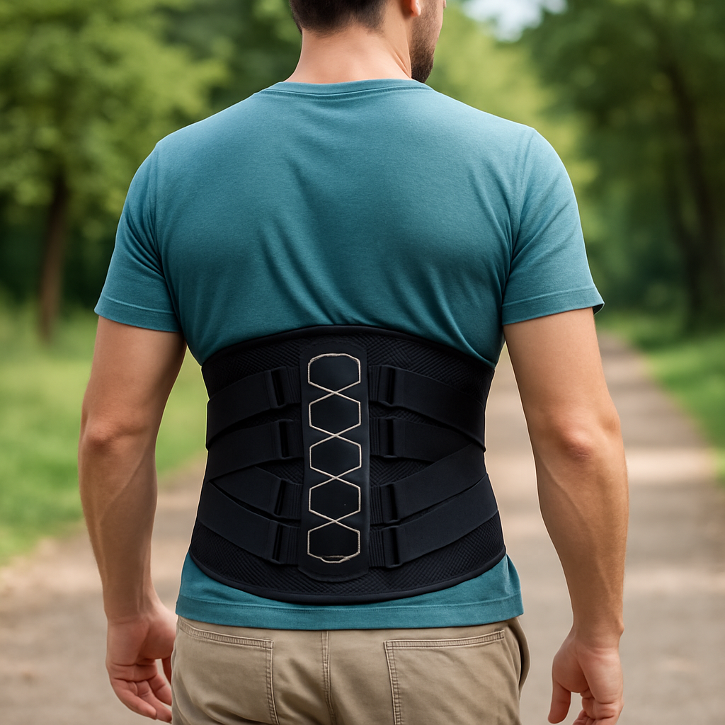 Breathable Lower Lumbar Back Brace
