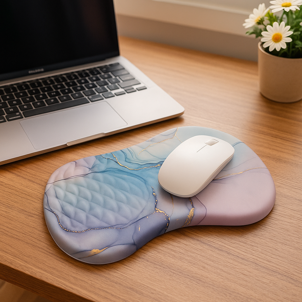 Ergonomic Wrist Support Mouse Pad