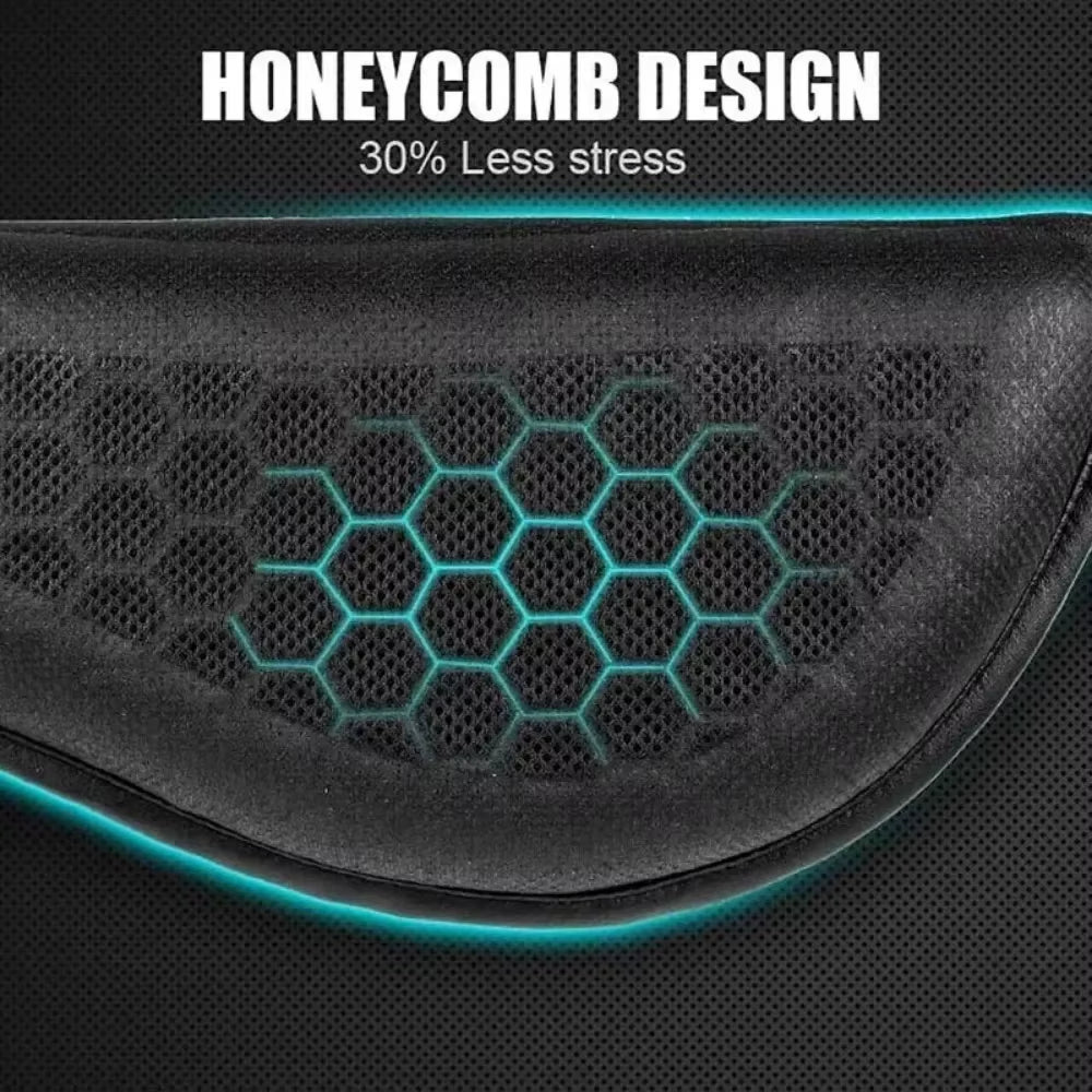 Ergonomic Honeycomb Anti-Slip Motorcycle Gel Seat Cushion