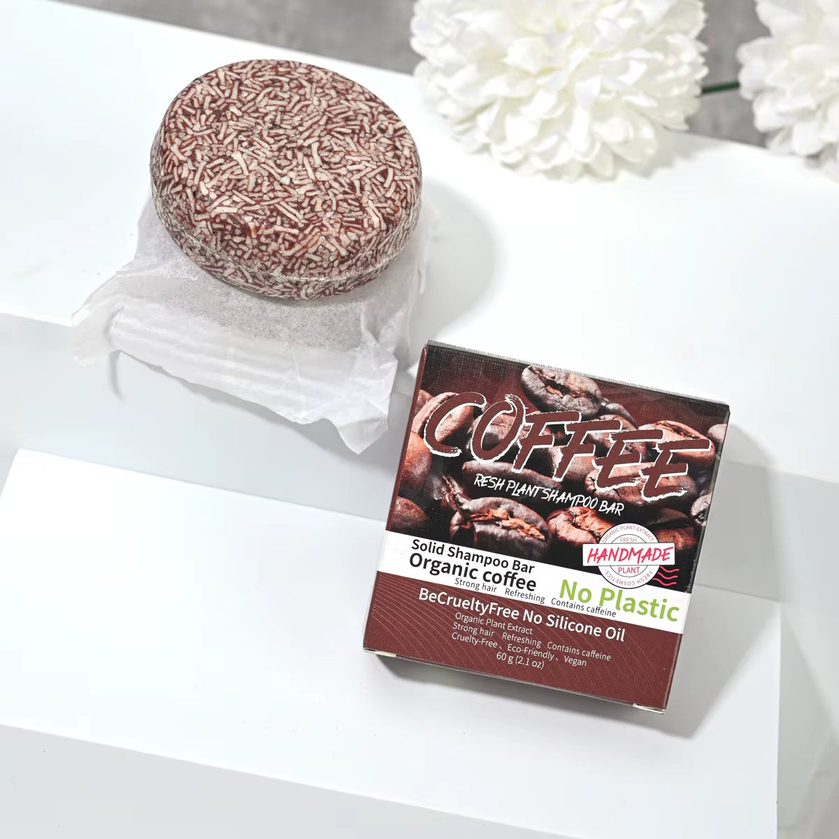 Coffee Organic Handmade Shampoo Soap Bar