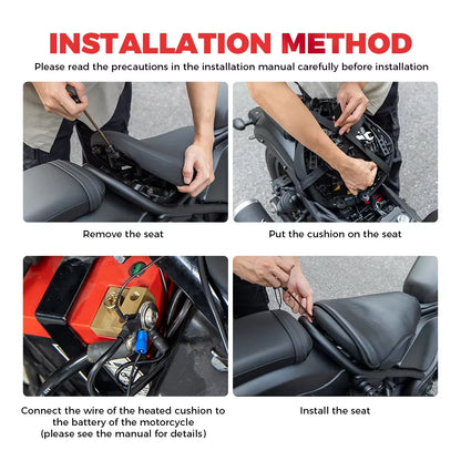 12V Heated Motorcycle Seat Cover
