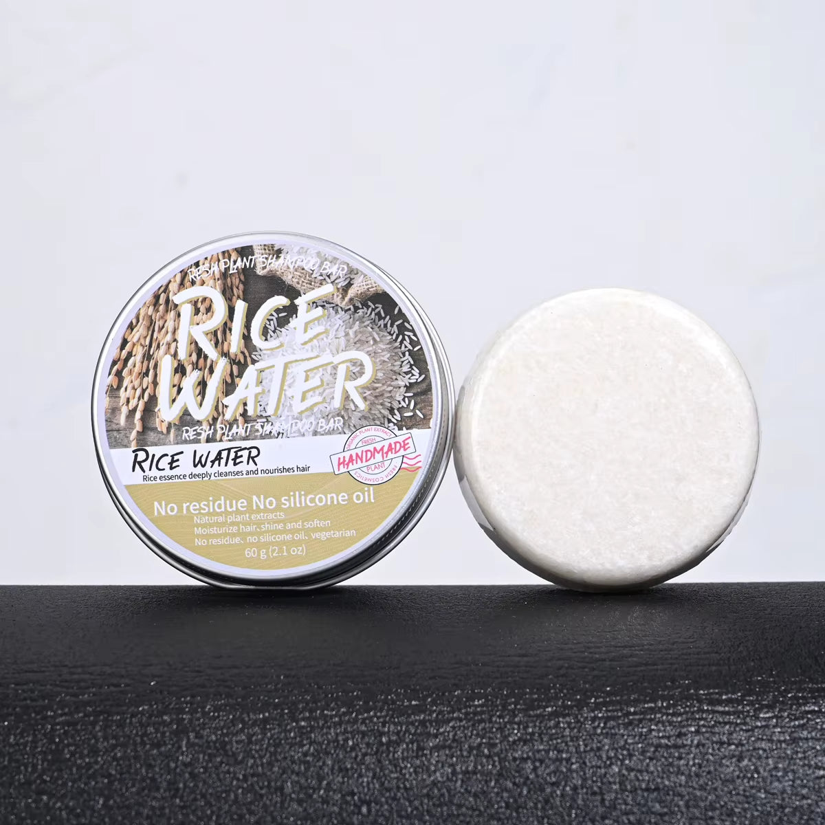 Rice Water Organic Handmade Shampoo Soap Bar