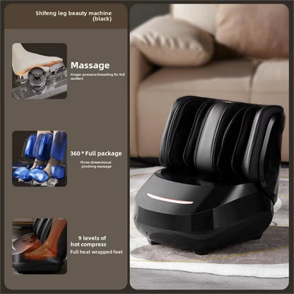 Premium Heated Shiatsu 360 Degree Leg and Foot Massager 