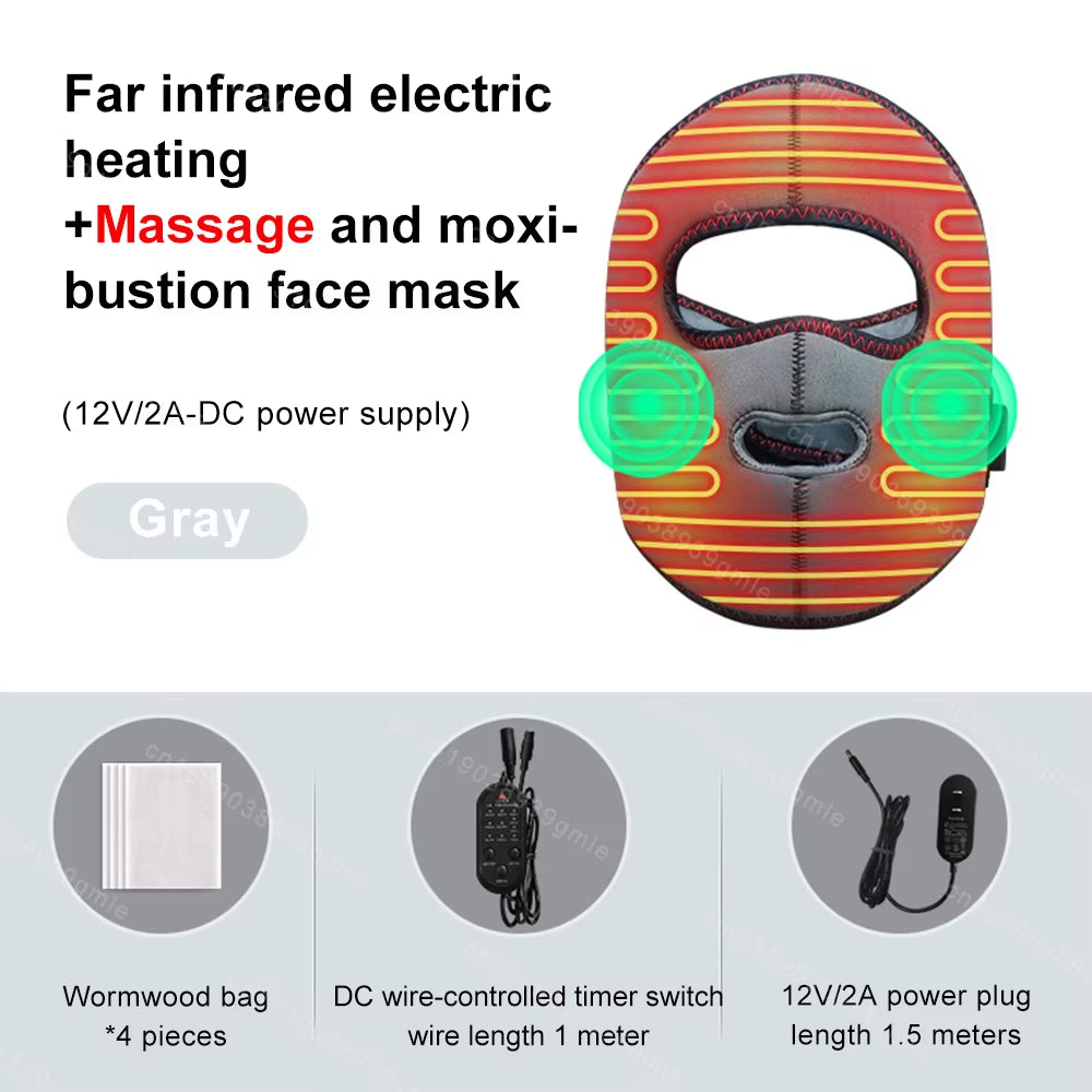 Heated Facial Massager Mask
