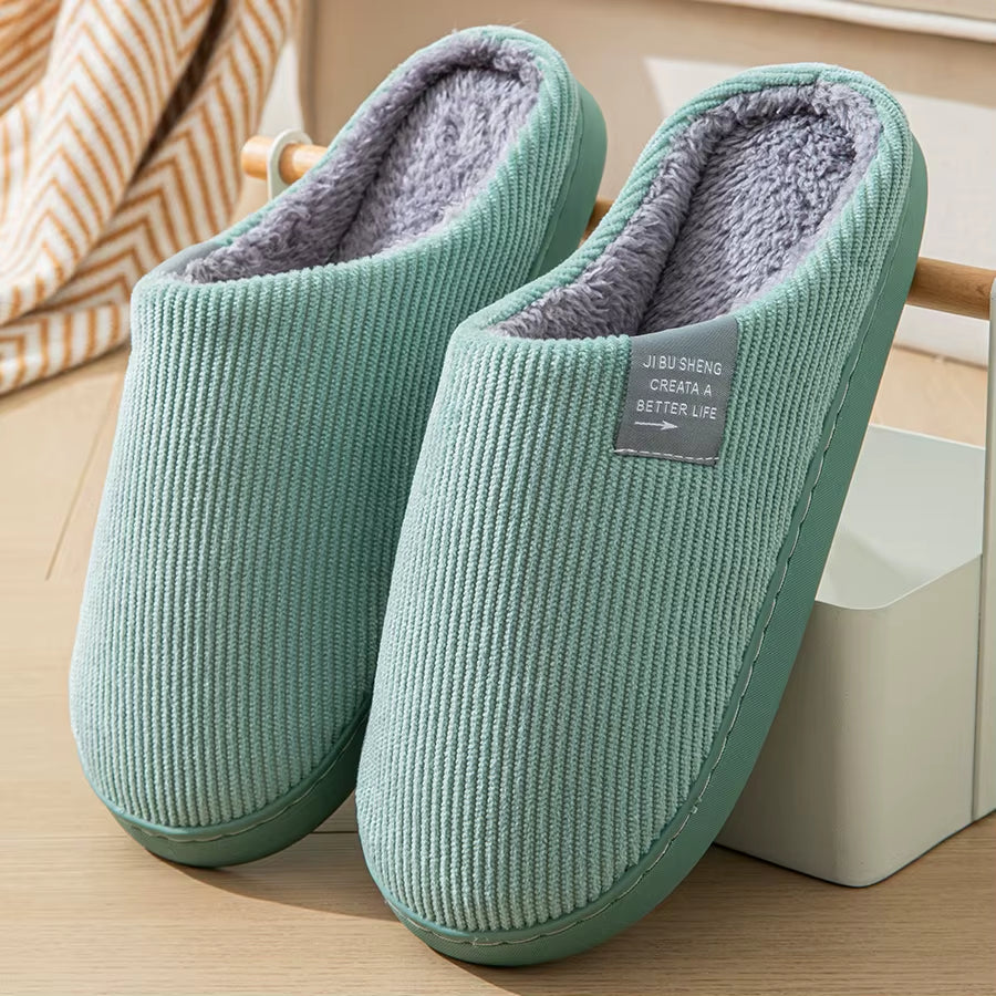 Women's Cozy Thick-Soled Indoor Slippers