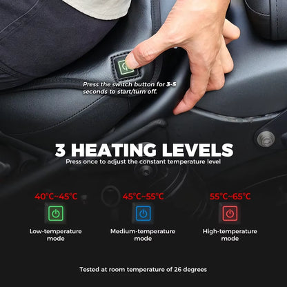 12V Heated Motorcycle Seat Cover