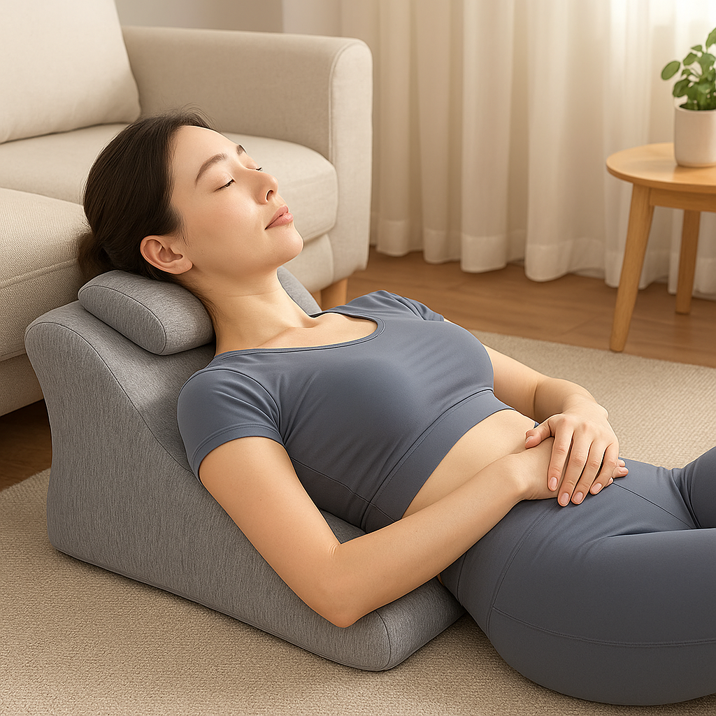 Ergonomic Multifunctional Prone Cushion