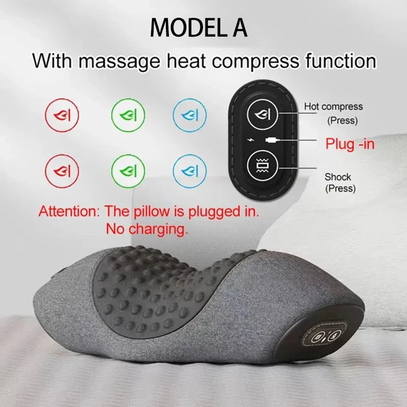 Heated Vibrating Neck Pillow