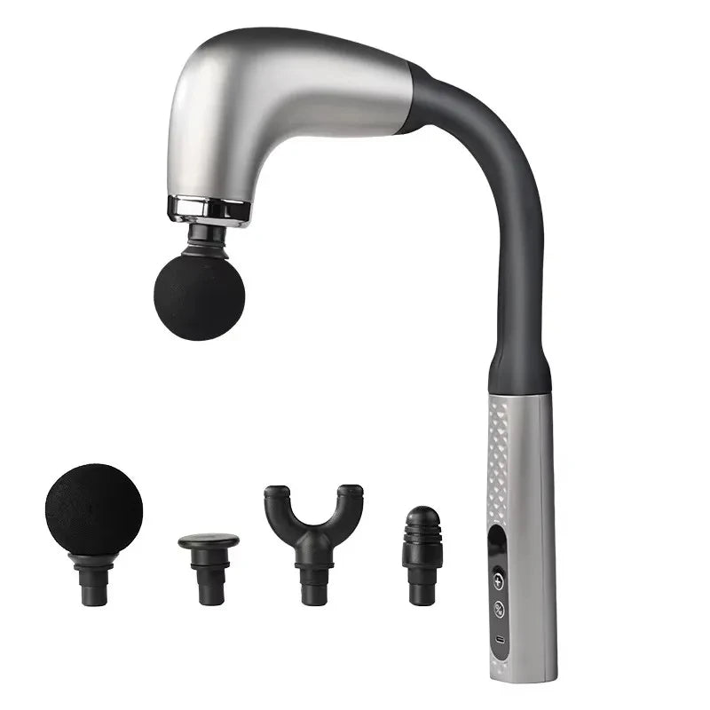 Smart Massage Gun with Extended Handle