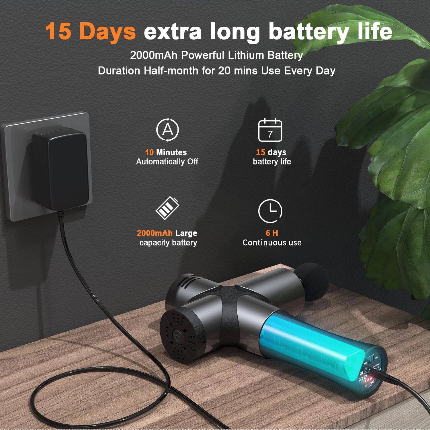 The Booster Pro 3 Deluxe Deep Tissue Massage Gun