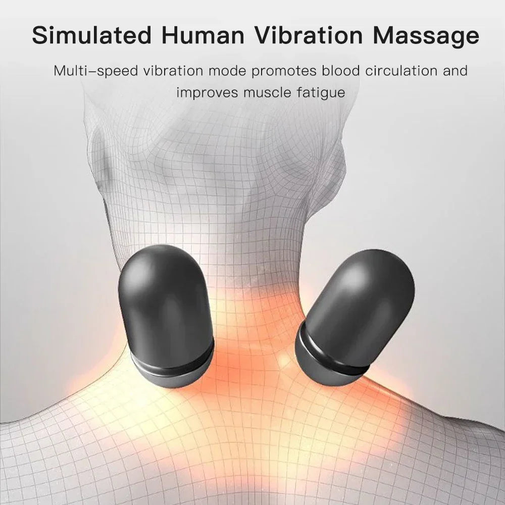 Heated Vibrating Neck Pillow