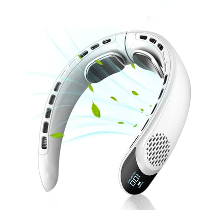 Quad-Core USB Neck Fan