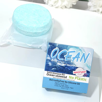Ocean Breeze Organic Handmade Shampoo Soap Bar