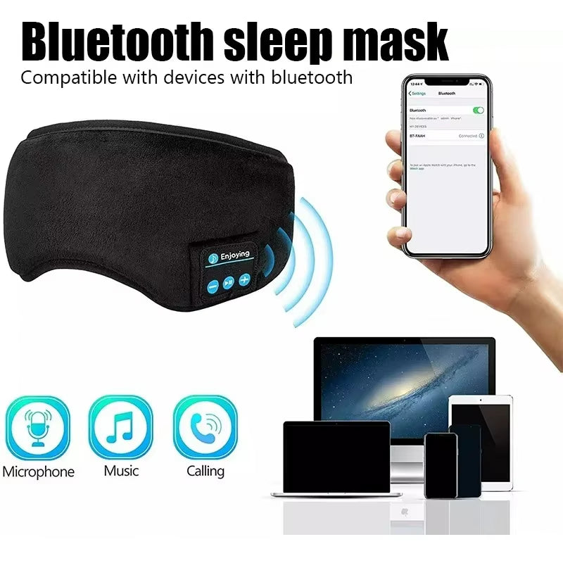 Bluetooth Sleep Headphones Eye Mask
