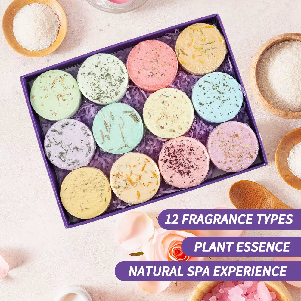 12 Pack Aromatic Shower Steamers