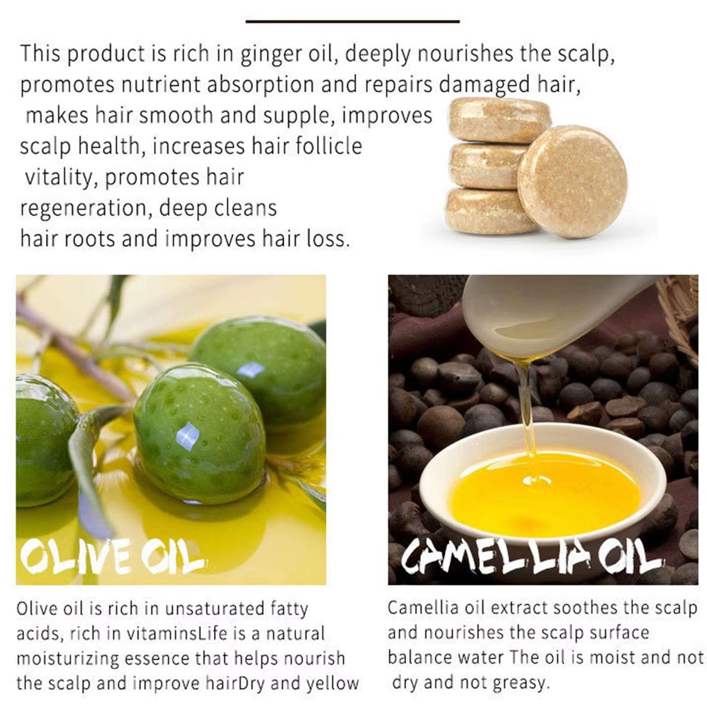 Wild Ginger Organic Handmade Shampoo Soap Bar