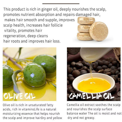 Wild Ginger Organic Handmade Shampoo Soap Bar