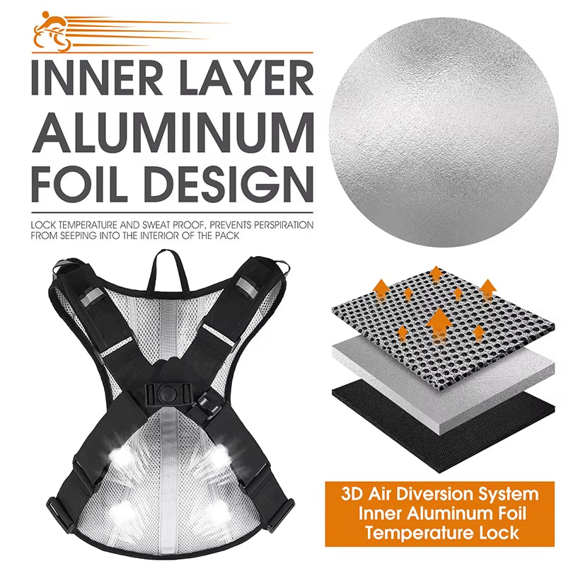 West Biking 10L Ultralight Ergonomic Travel Backpack