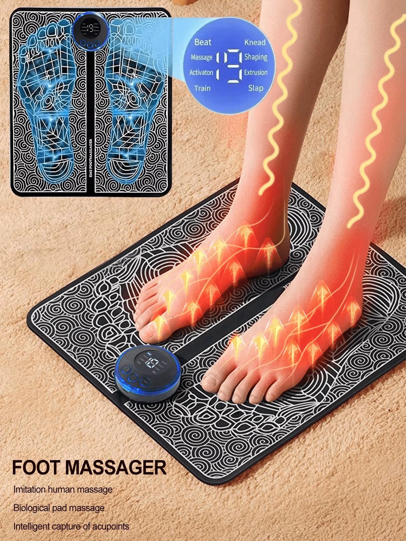EMS Foot Massager Pad