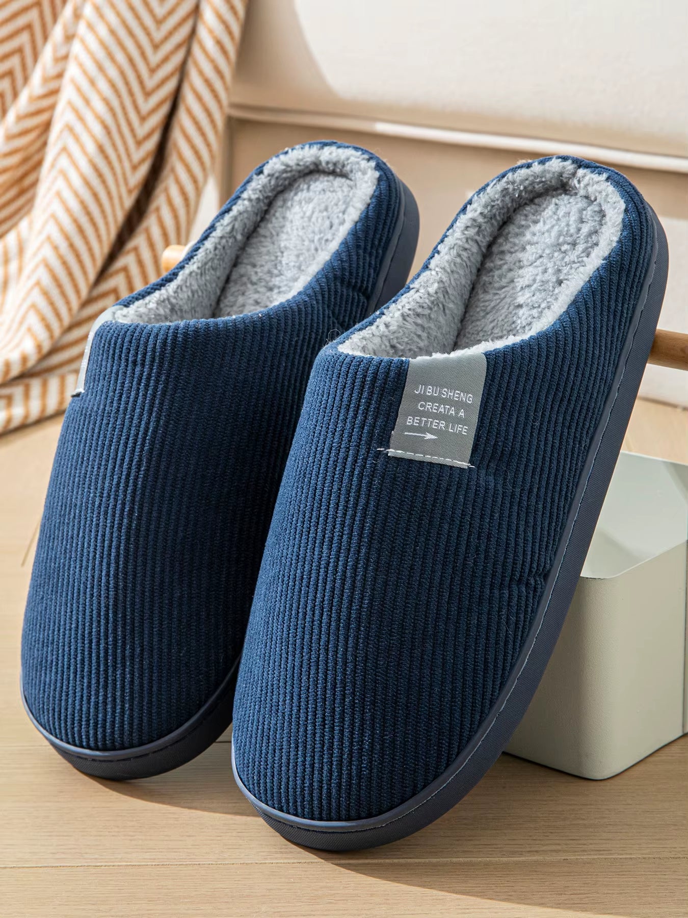 Women's Cozy Thick-Soled Indoor Slippers